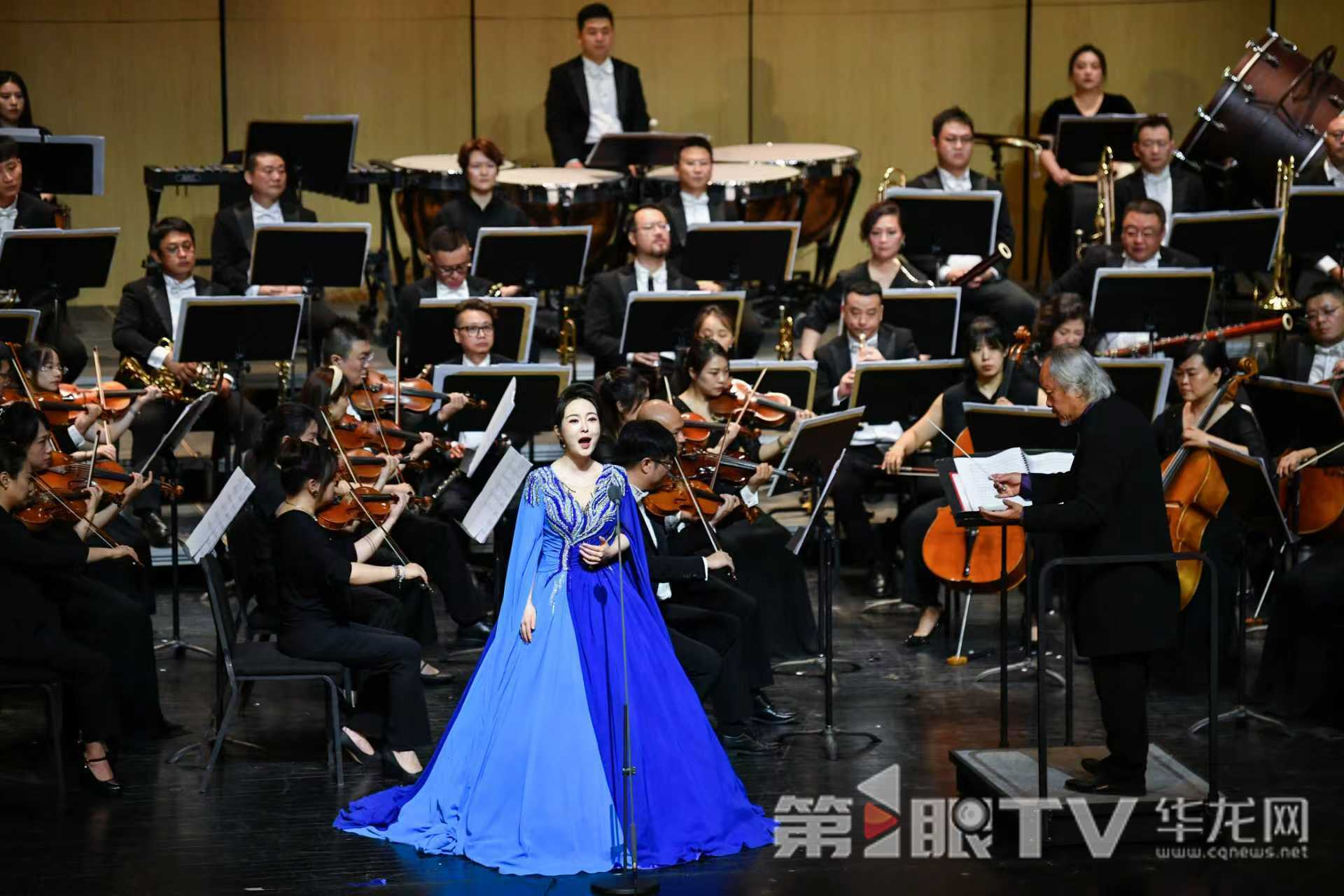 女声独唱《雁南飞》。第1眼TV-华龙网记者 李一鸣 摄