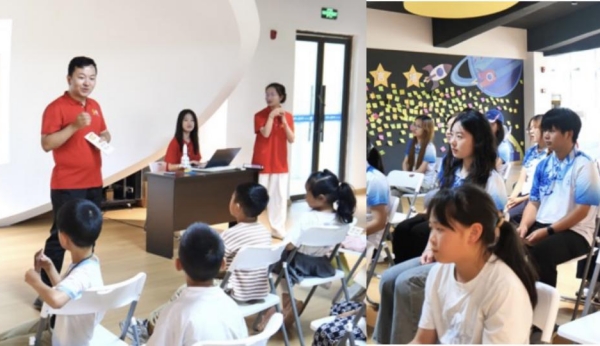 “科技自强课”现场。437必赢会员中心供图